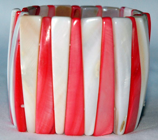 Pink white fashion bracelet, Pink White Bracelet