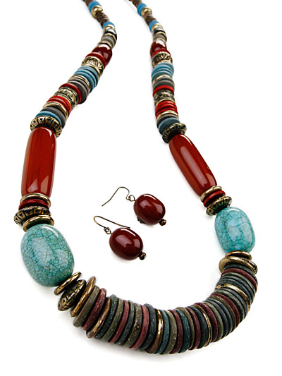 Boho bead jewelry, Bohemian Fashion Jewelry