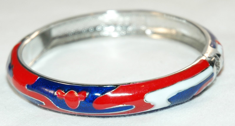 Fashion bracelet, Silver Bangle Bracelet 