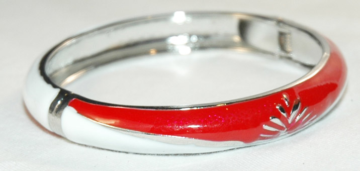 Silver tone bracelet, Jewelry Bangle Bracelet 