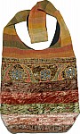 Ethnic mirrorwork velvet handbag [1584]