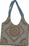 Embroidered purse with mirrors [1591]
