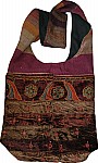 Velvet Handbag with Mirrors and Embroidery - Handbag womens in rich and vibrant colors [809]