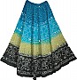 tie dye colorful skirt