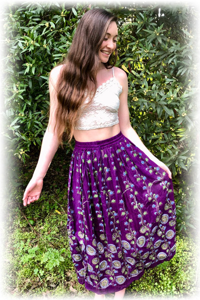 Bossanova Brazilian Sequin Dancing Skirt