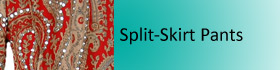 Palazzo Split Skirt Lounge Styles