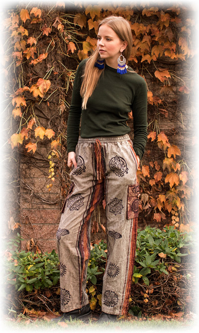 Box Pocket Shamma Cotton Stonewash Unisex Trouser