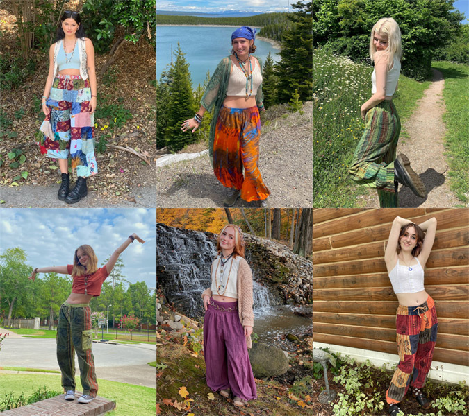 Bohemian Skirts and Pants