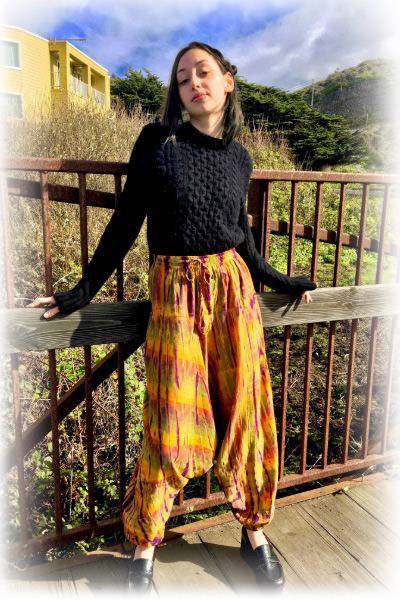 Perfect Palazzos Pants, Cullotes, Gaucho Skirts, Boho Hippie Style, Split  Skirts, Lounge Pants - Boho Fashion clothing