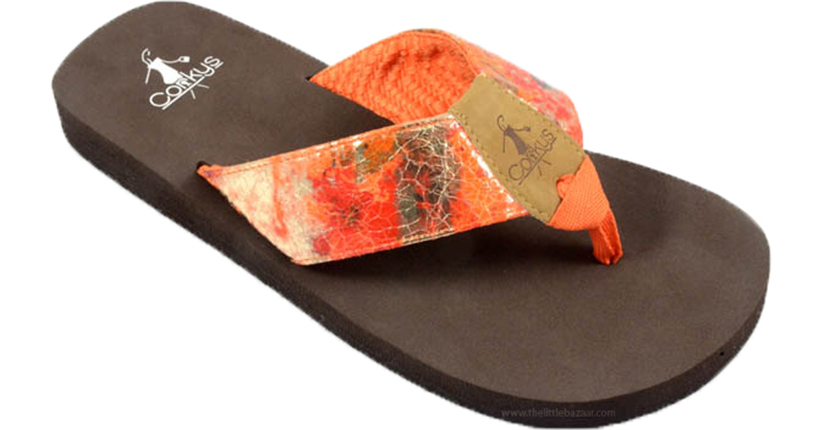 Tango Summer Beach Flops Accessories Orange
