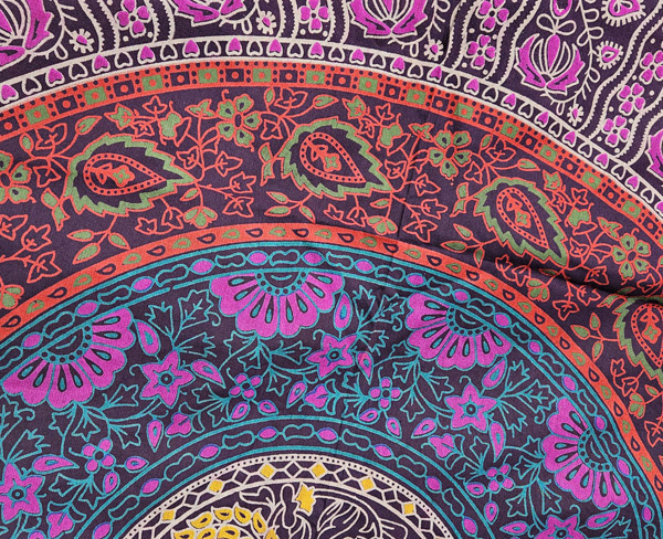 Purple Dream Large Hippie Wall Tapestry Picnic Throw