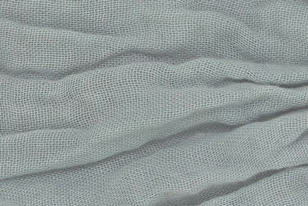 Sage Drift Wide Cotton Voile Headband