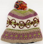 Pure Wool Nepal Hand Knitted Sprinkles On Top Hat