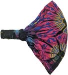 Rosy Maple Hippy Tie Dye Headband