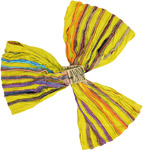Cotton Razor Headband in Bright Yellow [7631]