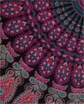 Mandala Print Tapestry Full [7639]