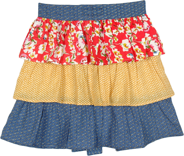 Cook with Love Ruffled Layers Half Apron