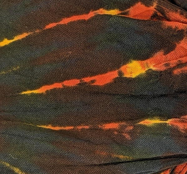 Smouldering Hippie Tie Dye Cotton Headband