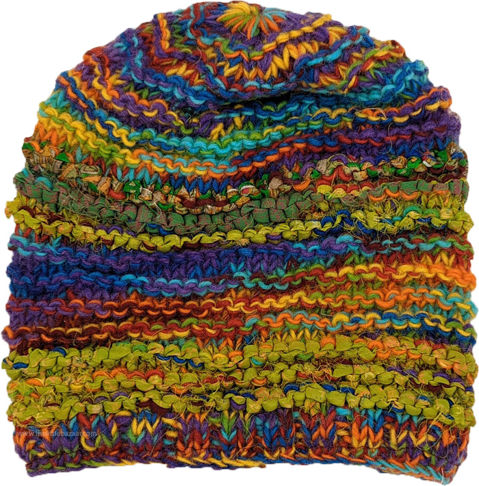 Vibrant All Colors Winter Unisex Wool Hat