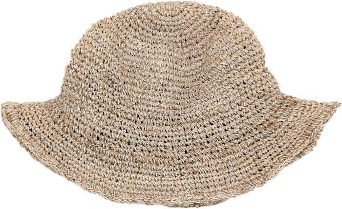 Sea Shells Hippie Hemp Skull Hat