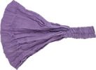 Amethyst Drift Wide Boho Head Band