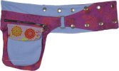 Regent Blue Studio Pocket Belt with Adjustable Snaps