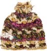 Winter Cake Woven Woolen Silk interwoven Hat