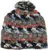 Grey Crochet interwoven Beanie Wool Silk Hat