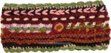 Autumn Hues Crochet Wool Green Headband