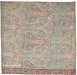 Turkish Printed Pink Gold Paisley Bandana