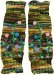 Jungle Sunset Handmade Woollen Floral Leg Warmers