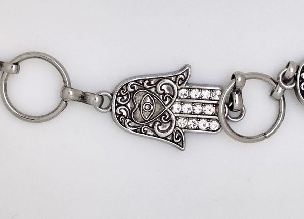Positive Energy Hamsa Chain Waist Belt