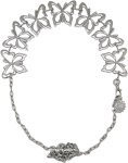 Frostpetal Butterfly Links Waist Chain