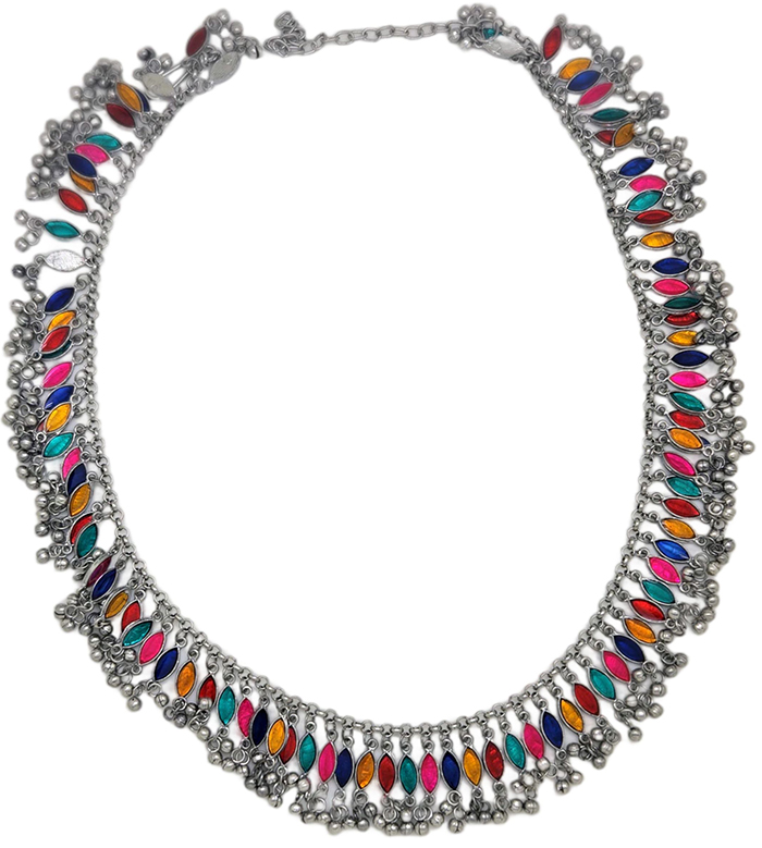 Wild Meadow Colorful Festival Waist Belt