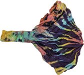 Blue Fire Flames Multicolor Headband