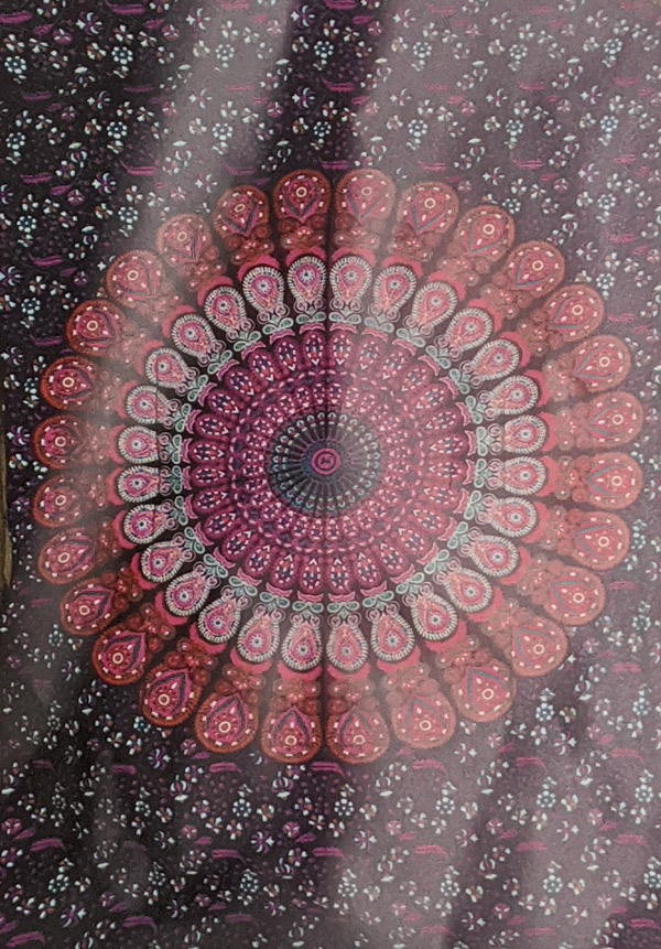 Ethnic Mandala Tapestry Cotton Full Sheet Cover