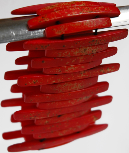 Red Tribal Sticks Bracelet