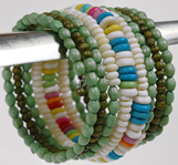 Green Glamor String Fashion Bracelet