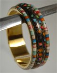 Mosaic Colorful Black Bracelet
