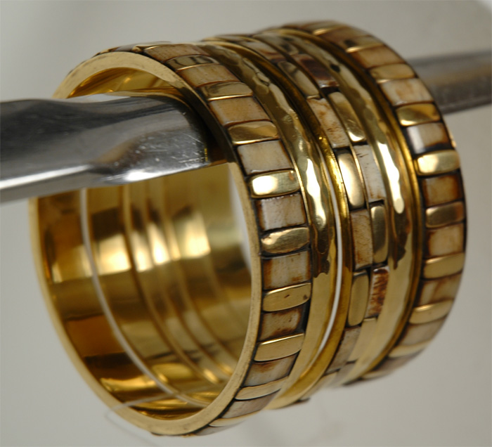 Ivory Gold Bohemian Bracelet