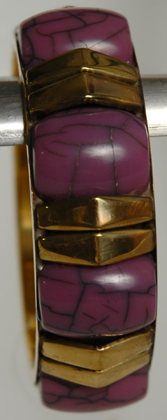 Purple Gold Bracelet