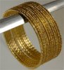Gold Streak Bracelet Set