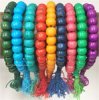 Solid Multi Colored Bead Bracelet