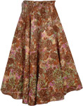 XXS Cotton Beaded Long Skirt