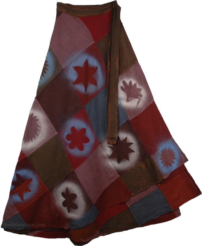 Cherrywood Espresso Wrap Womens Skirt