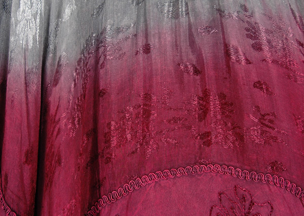 Sleeveless Vin Rouge Boho Sexy Dress