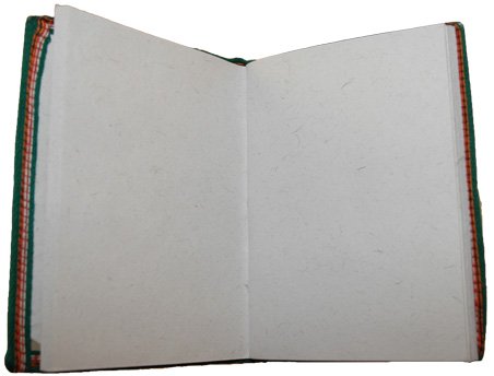 Navy Blue Fabric Travel Notebook Journal S