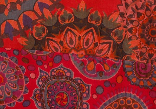 Venetian Bohemian Cotton Knee Length Large Dress