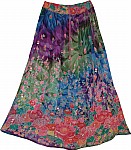 Multi Shaded Womens Skirt