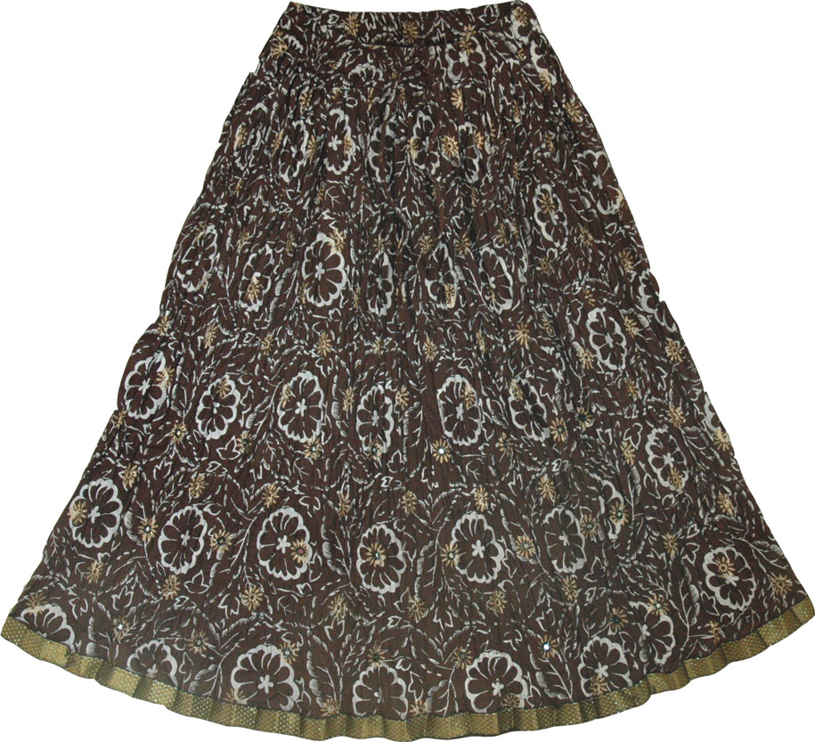 Chocolat Cotton Summer Skirt